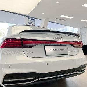 Alerón Trasero de Fibra de Carbono Negro Brillante de Alta Calidad ABS para Audi A7 S7 RS7 Sportback 4KA 2019-2022 - Product Image 5