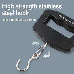 Balance à main, balance à bagages numérique portable <span class=keywords><strong>pas</strong></span> chère, machine à peser électronique, balance à suspendre, balance à bagages - Product Image 5