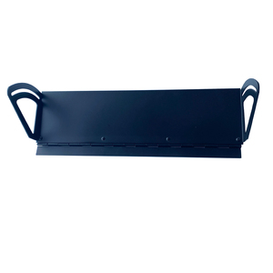 Support métallique suspendu à deux pattes, découpé au laser, en tôle, pour fixation d'équipement - Product Image 3