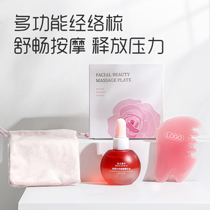 Peigne de massage facial en plastique 30g pour le soin relaxant du visage et du cuir chevelu - Product Image 4