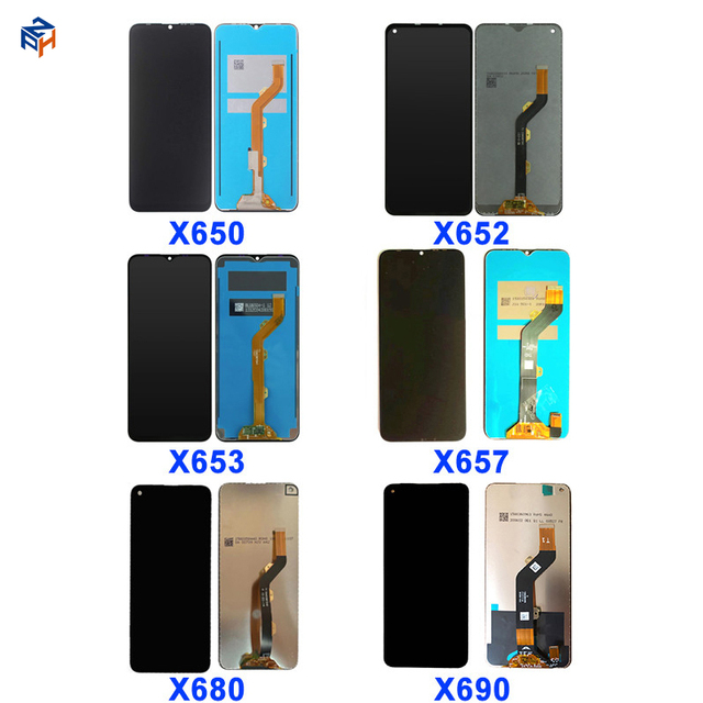 Ecran Mobile Phone Lcd for Infinix X624 X603 X553 X557 X559 X657 Lcd Touch Screen for Hot 8 Hot 9 Screen Replacement Display