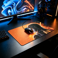 Alas Mouse Gaming E-Sports Berkualitas Tinggi dengan Permukaan Cepat, Bahan Polyurethane Poron, Non-Toksik, Tebal 3mm