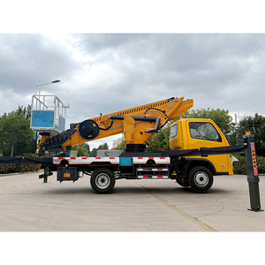 Piattaforma di Lavoro Aerea Telescopica Idraulica da 32m con Cesto Autolivellante per Sollevamento ad Alta Quota - Product Image 4