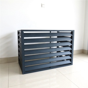 Prix bon marché assemblé aluminium métal <span class=keywords><strong>climatiseur</strong></span> unité extérieure dispositif housse de protection - Product Image 1