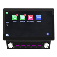 Reproductor Multimedia para Auto con Pantalla Táctil IPS Universal, Carplay y Android Auto Inalámbricos, GPS, Doble DIN, Estéreo para Auto de 10 Pulgadas con Navegación