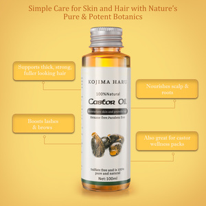 Huile de ricin noire biologique Huile nourrissante pour le corps pour la <span class=keywords><strong>croissance</strong></span> des cheveux et des cils Huile essentielle Étiquette privée - Product Image 5