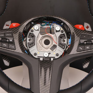 Volant de direction de voiture en cuir de haute qualité avec palettes pour BMW F87 M2 G01 X3 M40i <span class=keywords><strong>M4</strong></span> M3 G80 - Product Image 3