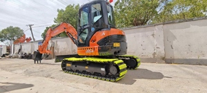 Usado Japón Original Kubota Excavadora de U55-4 Usado Mini Excavadora Kubota 6ton Mini Maquinaria de Construcción Kubota 55 para la Venta - Product Image 2