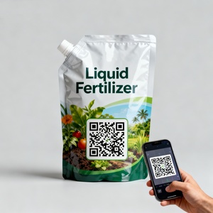 Bolsa de Plástico Flexible para Fertilizante Líquido con Código QR, Diseño de Bolsa con Boquilla para Facilitar el Vertido y un Cierre Hermético - Product Image 3