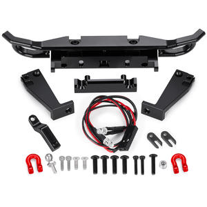 Pare-chocs arrière anti-collision en <span class=keywords><strong>m</strong></span>étal trempé pour pièces de mise à niveau de voiture sur chenilles <span class=keywords><strong>TRX4</strong></span>-<span class=keywords><strong>M</strong></span> Bronco <span class=keywords><strong>1</strong></span>/<span class=keywords><strong>18</strong></span> RC - Product Image 2