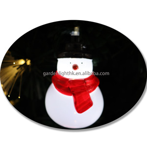 <b>Artificial</b> PVC Fiber Optic 6FT Christmas <b>Tree</b> with Santa & Snowman Ornaments for Home Hotel Mall Festive Party Decor - Product Image 4