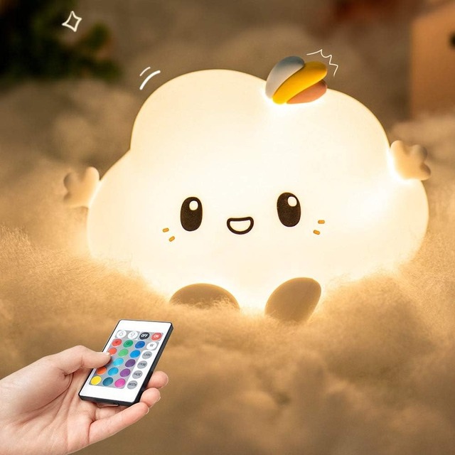 Hot Selling New Smart Cute LED Creative Silence Dull Duck Sleep Baby Kids Room Night Light Friendship Lamps