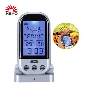 Manufacturer Direct Smart Wireless Meat Thermometer With LCD Display