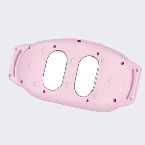 Abdominal Massager Rechargeable Vibrating Waist Belt For Fat Reduction Pink Model 020 - Product Image 2