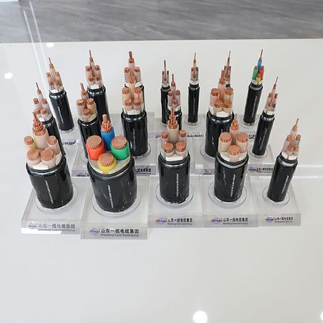 Underground Copper Cable Low & Medium Voltage Pure Copper Conductor with XLPE PVC PE Insulation for Construction