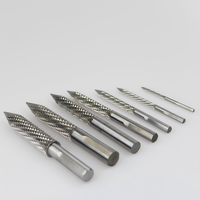 Forets en carbure HRA 91.5 pour perçage profond CNC, diamètre 3-13 mm, pointe conique, longueur étendue en pouces