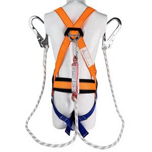 Полный комплект страховочной экипировки для защиты от падения: страховочный пояс из полиэстера, промышленный защитный ремень, индивидуальное защитное средство, грузоподъемность 150 кг - Product Image 1