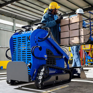 Мини-погрузчик, продаваемый с завода, практичный и компактный, надежный, удобный для работы с двигателем, стальной погрузчик - Product Image 4