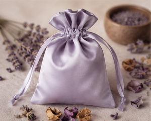 Sachet en satin personnalisé pour pot-pourri de lavande et herbes, cadeaux parfumés et emballages décoratifs - Product Image 3
