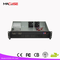 Châssis en alliage d'aluminium industriel 1,5U 19 pouces pour montage en rack, serveurs de stockage de Big Data MicroATX Full Tower, système de sécurité en stock