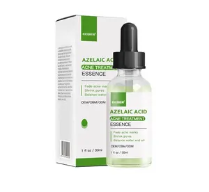 Private Label Organic Salicylic Acid Azelaic Acid Anti Acne And Pimples Removal Treatment Serum For Face Skin Care Product