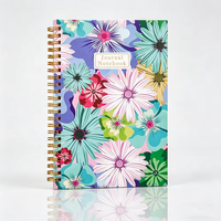 Carnet de notes à spirale avec logo personnalisé imprimé, couverture en papier A4, cadeau promotionnel, vente en gros, 80 feuilles, 100 g/m²