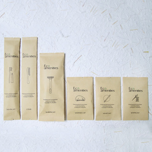 Set di Cortesia per Hotel Kit Spazzolino e Dentifricio Eco Monouso di Lusso Kit Sbiancante Dentale Professionale - Product Image 5