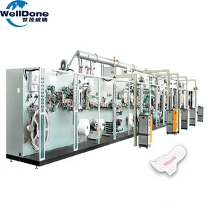Made In China Fully Automatic Machine For Sanitary Napkin Making With High Speed Sanitary Napkin Packing Machine