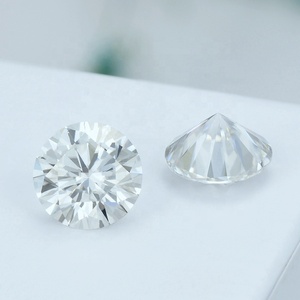 Moissanite synthétique ronde blanche <span class=keywords><strong>de</strong></span> 6,5 mm, <span class=keywords><strong>1</strong></span> <span class=keywords><strong>carat</strong></span>, taille <span class=keywords><strong>diamant</strong></span>, en vrac, <span class=keywords><strong>prix</strong></span> au <span class=keywords><strong>carat</strong></span> - Product Image 3