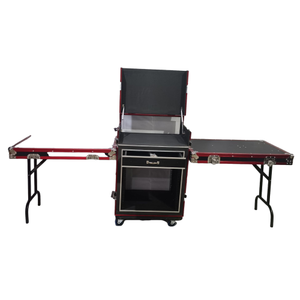 12U 16u <span class=keywords><strong>Mixer</strong></span> khuếch đại thiết bị sân khấu tùy chỉnh trường hợp chuyến bay Giá nhôm & ván ép cdj & Loa trường hợp/Cáp trường hợp chuyến bay - Product Image 5