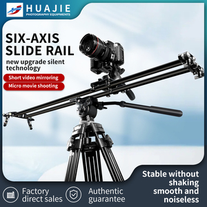Jianmei en alliage d'aluminium S6-60cm caméra/téléphone portable glissière Rail manuel courte vidéo Tiktok <span class=keywords><strong>Facebook</strong></span> SLR stabilisateur - Product Image 3