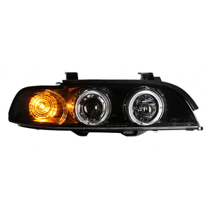 Kit de modification de phares de voiture à LED avec clignotants, lentille de feux de route et de croisement <span class=keywords><strong>520i</strong></span> pour <span class=keywords><strong>BMW</strong></span> Série 5 <span class=keywords><strong>E39</strong></span> 1995-<span class=keywords><strong>2003</strong></span> - Product Image 4