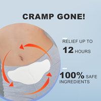 TheMoreCare Échantillon Gratuit Coussin Chauffant Thermique pour Soulager les Douleurs Menstruelles Patchs de Thérapie Thermique pour les Crampes Menstruelles