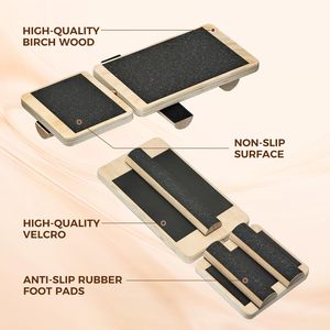 JQ serba-serbi kekuatan kaki rumah tangga, papan keseimbangan pergelangan kaki digunakan untuk pemulihan keseleo, bantuan Plantar Fasciitis - Product Image 6
