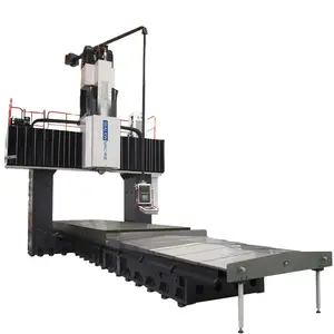 Centro de mecanizado CNC tipo pórtico DVF6033, Serie de movimiento de mesa, Centro de fresadora CNC de alta precisión
