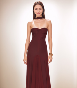 Vestido Maxi de Verano 2025 <span class=keywords><strong>para</strong></span> <span class=keywords><strong>Mujer</strong></span>, Nuevo Estilo, Satén Elástico, Vestido de Fiesta Tipo Lápiz, Cintura Imperio, <span class=keywords><strong>para</strong></span> <span class=keywords><strong>Matrimonio</strong></span>, Abaya, a la Moda - Product Image 2