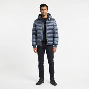 Chaqueta Acolchada Personalizada de Alta Calidad para Hombre, Material de Lona, Poliéster/Algodón, Logotipo Frontal, Antibacteriana, Invierno, Secado Rápido - Product Image 1