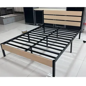 All in One Bunk Bed sekolah desain furnitur Loft Bunk Bed Arrival Metal Steel terbaru Metal Modern baru siswa disesuaikan