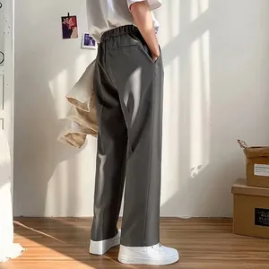 Wholesale Spring and Summer <strong>Mens</strong> Dress <strong>Pants</strong> Fashion Business Slim Casual Ninth <strong>Pants</strong> Formal Suit <strong>Pants</strong> - Product Image 5
