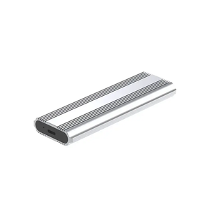 Без инструментов, тонкий алюминиевый корпус NGFF SSD HDD USB-C 3,<span class=keywords><strong>2</strong></span> Gen2 M.<span class=keywords><strong>2</strong></span>, внешний твердотельный корпус - Product Image 2