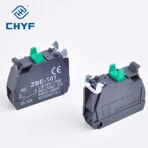Chyf xb4 loạt dừng khẩn cấp Nút chuyển đổi XB4-BS8442 xb4bs8442 zbe102 một bình thường đóng cửa 22mm ban đầu và mới - Product Image 5