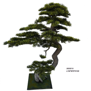 יצרן-מיקור ריאליסטי מלאכותי אורן בונסאי עבור קישוט הבית הצמחייה - Product Image 2