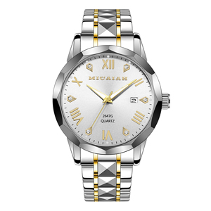 WJ-11403 Orologio Sportivo di Lusso con Quadrante Diamantato, Cassa in Lega 40MM, Luminoso con Giorno/Data, Alta Qualità al Quarzo per Uomo - Product Image 5