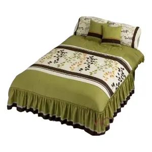 Ensemble de literie de compétition 10 pièces, taille matrimoniale, style princesse rayé, toutes saisons, coton et polyester, pour la maison - Product Image 3