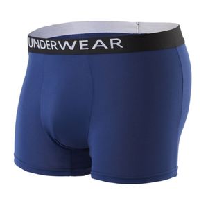 Nouveaux boxers pour hommes taille mi-haute, tricotés, antibactériens, respirants, décontractés, avec ceinture à lettres, taille européenne - Product Image 2