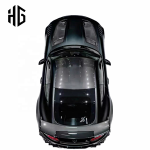 Facelift Auto Body Part Black Series Style Demi-Fiber De Carbone Voiture Pare-chocs Avant Moteur Capots Pour Mercedes Bens <span class=keywords><strong>Amg</strong></span> Gt Gtr Bonnet - Product Image 4