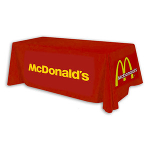 2024 publicité 4ft/5ft/6ft/8ft nappe d'exposition de salon, nappe d'impression de logo taille personnalisée disponible - Product Image 4