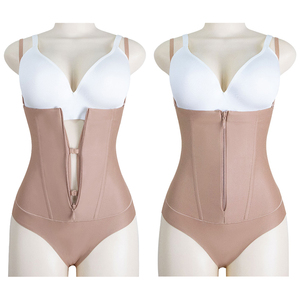 Modellatore Corpo a Vita Alta Snellente con Controllo Addominale, Senza Cuciture, Traspirante in Tessuto di Nylon, Modellante <span class=keywords><strong>per</strong></span> Glutei - Product Image 2