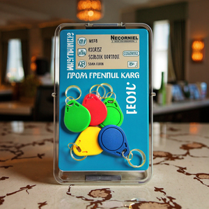 Không thấm nước ABS RFID gần keyfob kiểm soát truy cập khách sạn sử dụng thẻ nhựa 125Khz em ID tk4100 chip không tiếp xúc RFID mã thông báo - Product Image 2