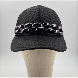 Cappellino da baseball blu navy con catena, stile casual M - Product Image 1